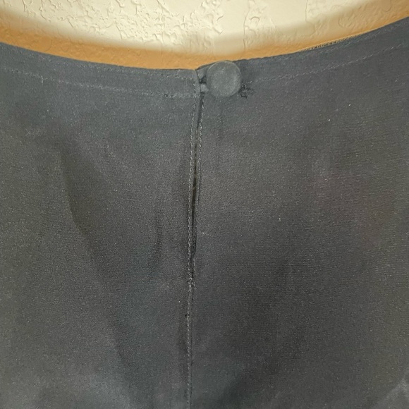 Starington black sleeveless silk women’s top size 4 - Picture 7 of 7